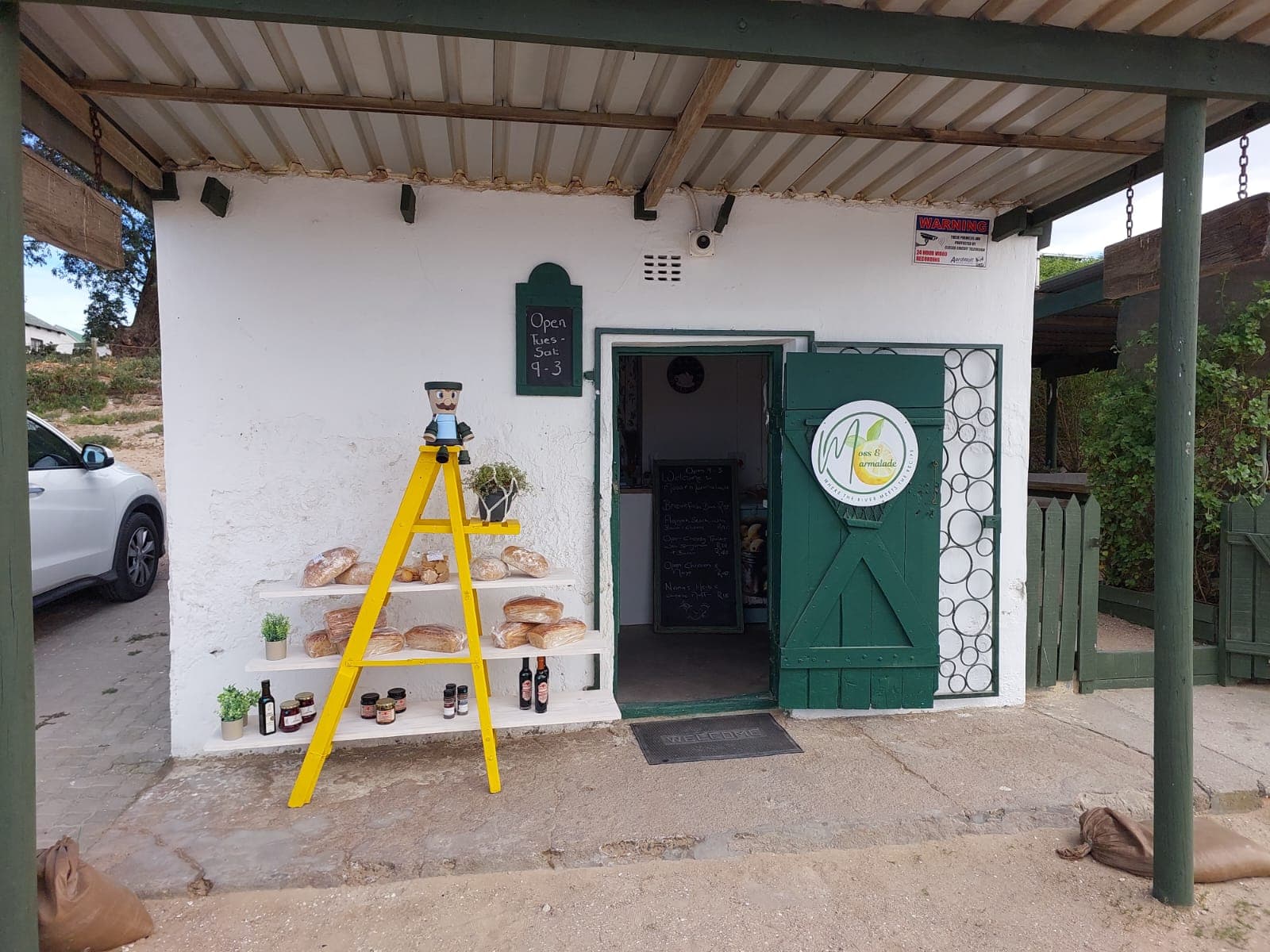 The Moss & Marmalade team in the original shop space